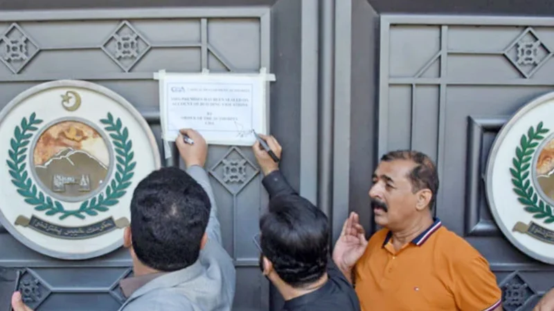 IHC orders CDA to de-seal KP House