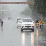 Rain and hailstorm affect various areas of Karachi