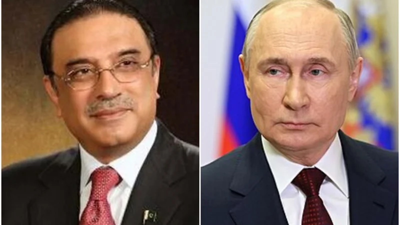 Zardari, Putin emphasise further strengthening of bilateral relationship