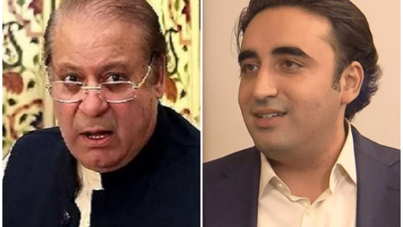 Bilawal telephones Nawaz, discusses political situation of country