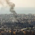 Hezbollah and Israeli soldiers clash close to Ramya village in Southern Lebanon