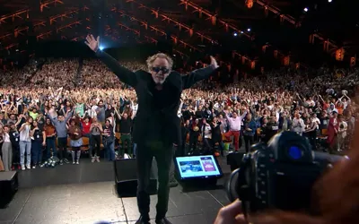 Tim Burton shocks fans with surprise appearance at France’s Lumiere Festival
