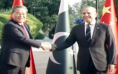 Chinese Premier Li given a guard of honour at PM House