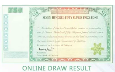 Rs750 Prize Bond Draw Results Announced – Check Here