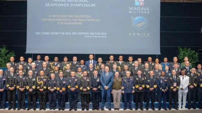Naval Chief participates TRSS symposium in Italy