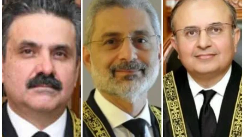 Designated CJP Afridi holds separate meetings with CJP Isa, Justice Shah