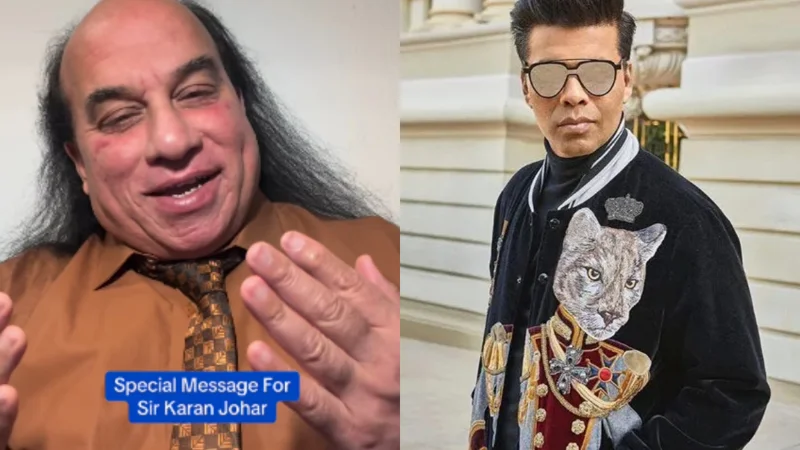 Chahat Fateh Ali Khan offers Karan Johar to cast him without pay