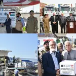 NDMA dispatches relief consignments for Gaza, Lebanon