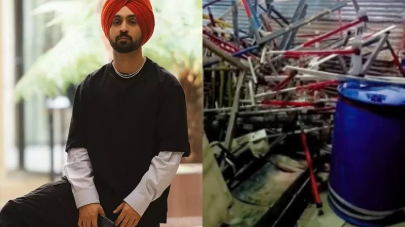 Diljit Dosanjh's concert leads to cleanup controversy at Delhi stadium