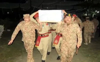 Martyred Army officer, two soldiers laid to rest