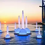 Arivia drones turn water into a living light show