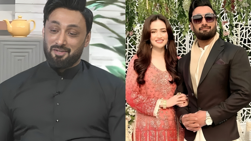 Umair Jaswal breaks silence on divorce from Sana Javed, 'God has been very, very kind'