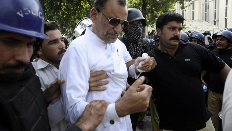 PTI leader Azam Swati re-arrested after release from jail