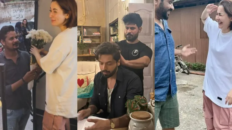 Hania Aamir and Fahad Mustafa’s emotional farewell to “Kabhi Main Kabhi Tum”