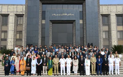 Participants of 26th National Security Workshop visit Naval HQ