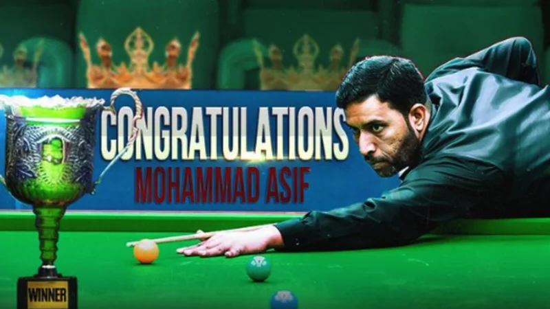 PM felicitates Pakistani cueist on winning World Snooker Championship