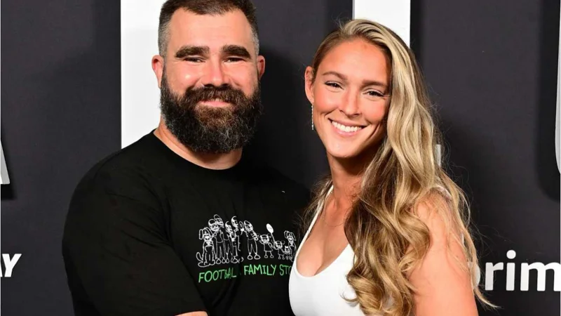 Jason Kelce’s podcast advice sparks laughter as wife Kylie calls it 'Dumba’