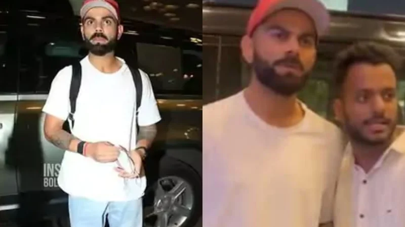 Virat Kohli's video protecting his kids from Paparazzi at airport goes viral