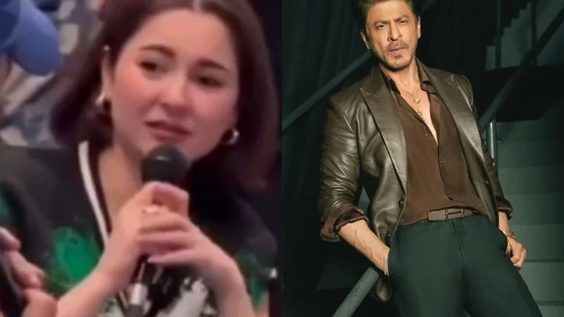 Hania Aamir shares her biggest wish to meet Shah Rukh Khan