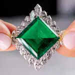 Prince Sadruddin Aga Khan's 37-carat emerald sold for nearly $9m