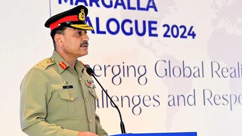 Gen Munir says Pakistan will continue its positive role in regional, global peace