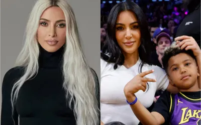 Kim Kardashian takes down son’s channel over Kamala Harris controversy