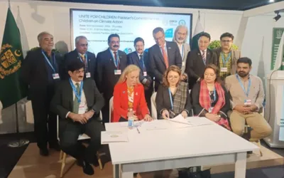 UNICEF-Pakistan join hands to protect children from climate risk