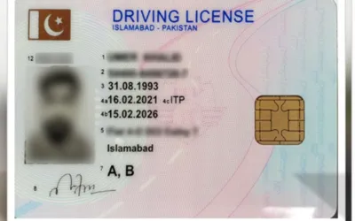 Digital driving license card latest fee in Islamabad – November 2024