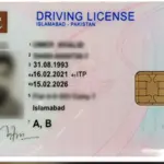 Digital driving license card latest fee in Islamabad – November 2024