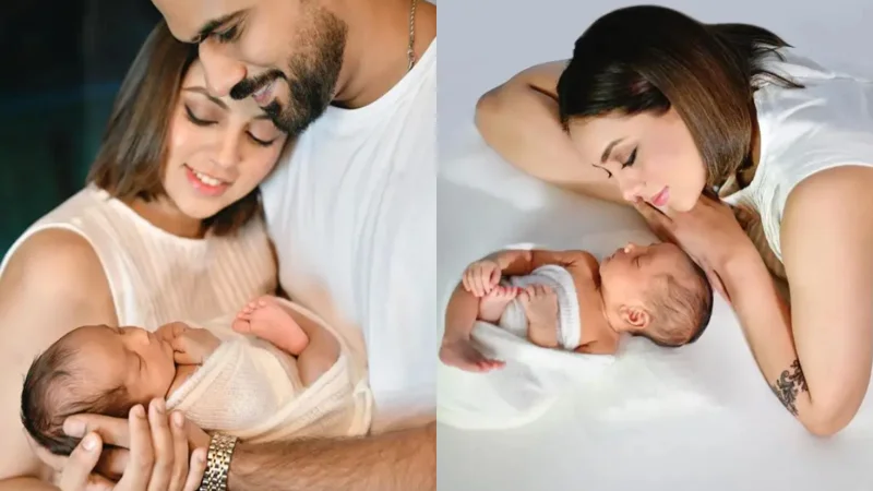Maryam Noor introduces her newborn son with adorable photo-shoot