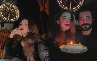 Naimal Khawar shares a glimpse of her romantic birthday Celebration with husband
