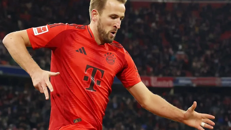 Harry Kane scores hat-trick as Bayern Munich beats