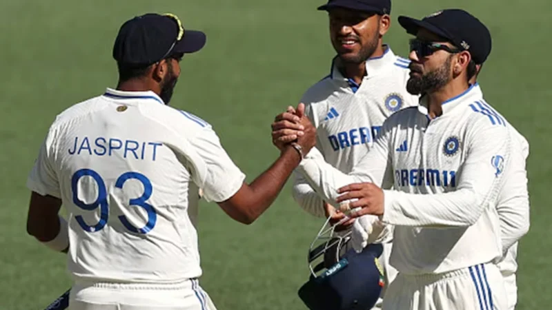 India defeats Australia by 295 runs in first test