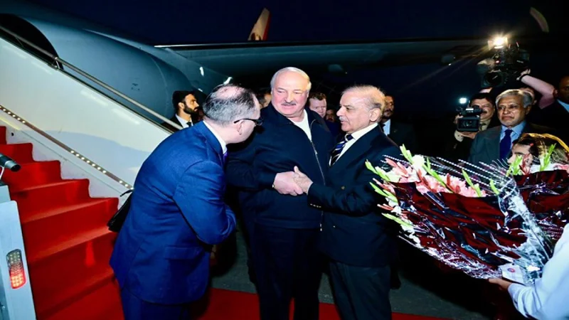 Belarus President arrives in Islamabad on three-day visit