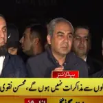 No negotiations with PTI under any condition, says Mohsin Naqvi