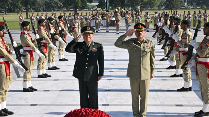 COAS, Vice Chairman of CMC discuss regional security dynamics