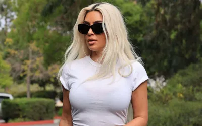 Kim Kardashian’s photoshoot with Tesla robot sparks controversy