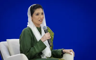 Aseefa Bhutto highlights positive role of women in Pakistan