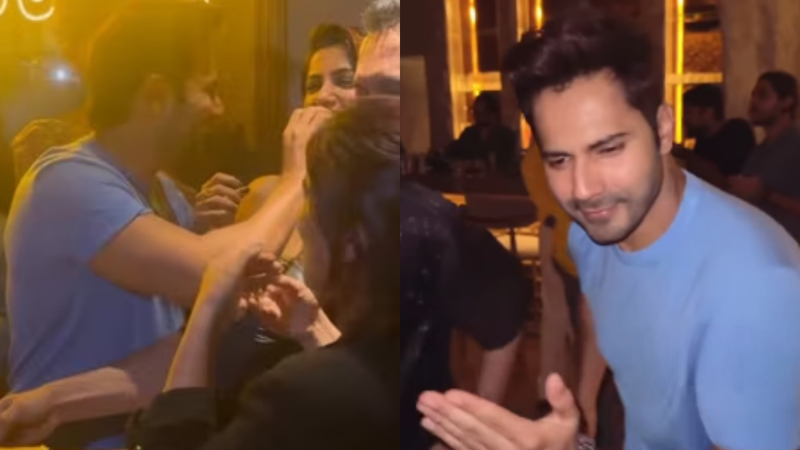 Varun Dhawan shakes his leg at 'Citadel: Honey Bunny' success party