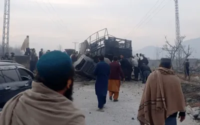 Five policemen martyred in remote-controlled bomb blast in KP’s Tank district