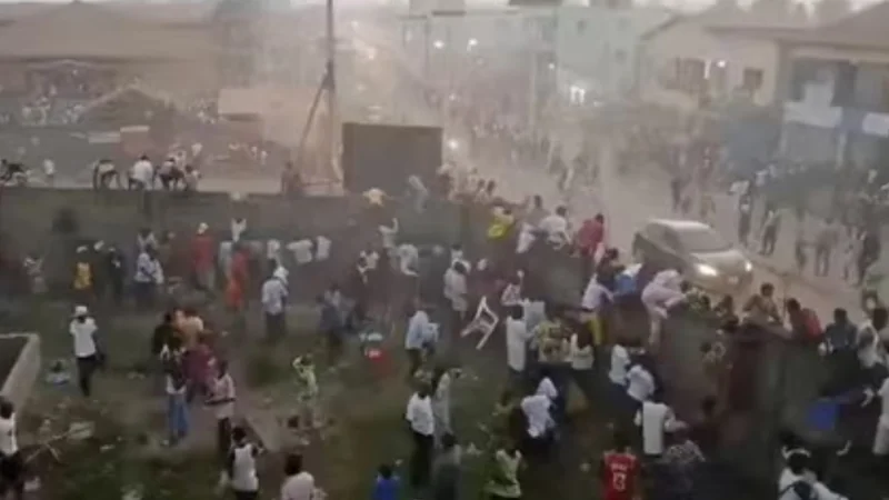 56 dead in crush at Guinea football stadium