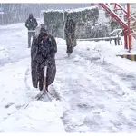 Snowfall continues in upper areas of Swat