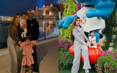 Hassan Ali shares precious family moments from Dubai trip