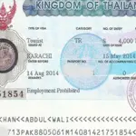 Thailand visit visa fee in Pakistan - December 2024