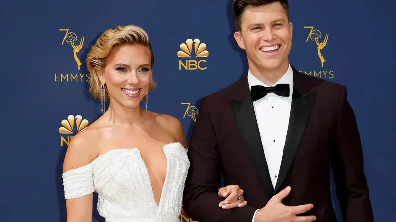 Scarlett Johansson explains how Colin Jost’s fun personality keeps their marriage fun