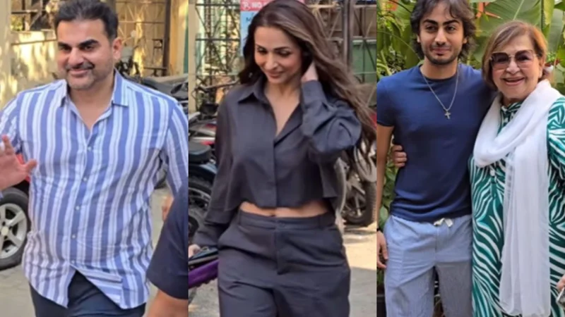 Watch: Arbaaz Khan and family have a special lunch at Malaika Arora's new restaurant