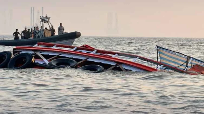 At least 13 killed as Indian navy speedboat collides with Mumbai ferry