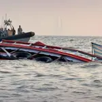 At least 13 killed as Indian navy speedboat collides with Mumbai ferry