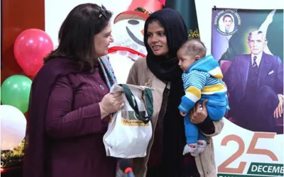 BISP organizes event to celebrate Christmas and Quaid’s Birthday