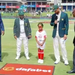 South Africa opts to bowl first after winning toss in first test against Pakistan